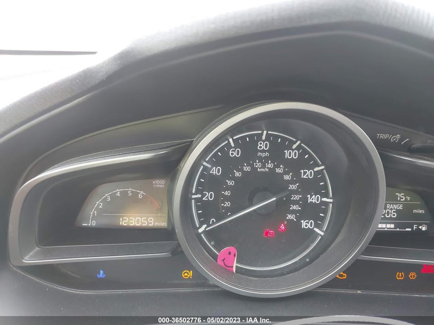 VIN 3MZBN1K74HM155585 2017 MAZDA MAZDA3 5-DOOR SPORT