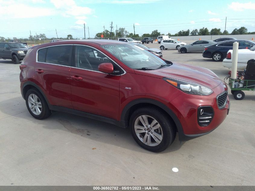 2018 KIA SPORTAGE LX - KNDPMCAC7J7323323