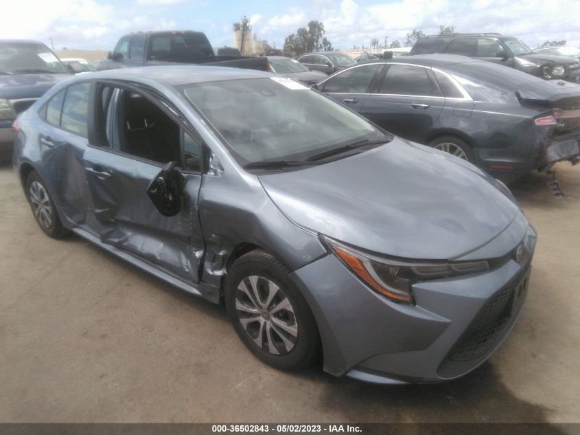 2022 TOYOTA COROLLA HYBRID LE - JTDEAMDE3NJ060498