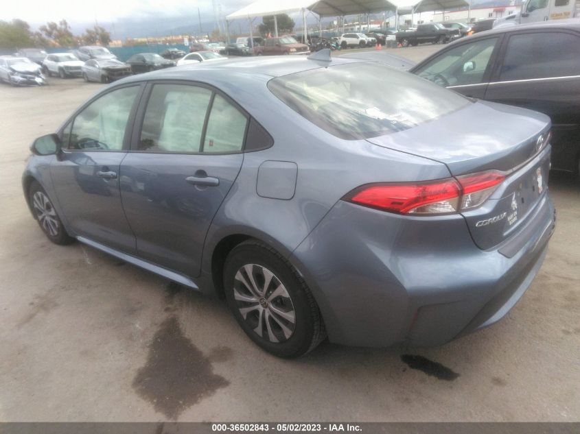 2022 TOYOTA COROLLA HYBRID LE - JTDEAMDE3NJ060498