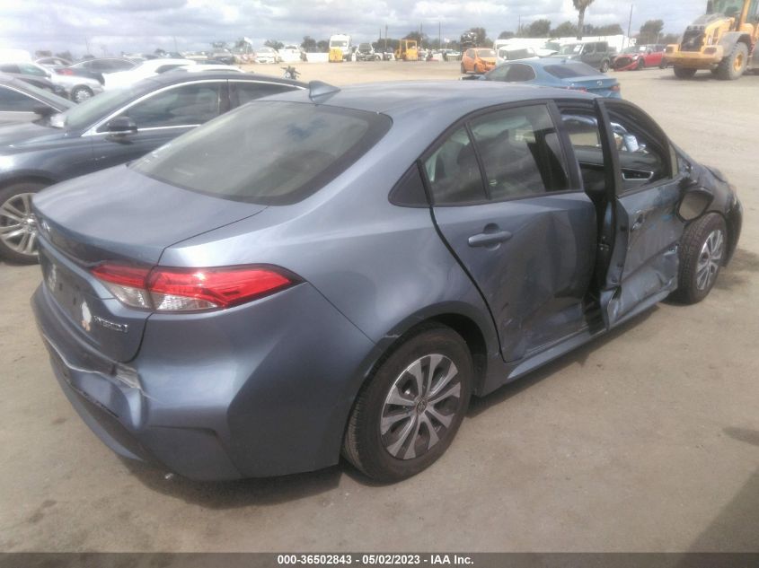 2022 TOYOTA COROLLA HYBRID LE - JTDEAMDE3NJ060498