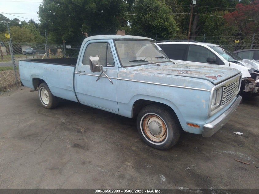 DODGE TRUCK 1978. Lot# 36502903. VIN d14ab8s151842    . Photo 1