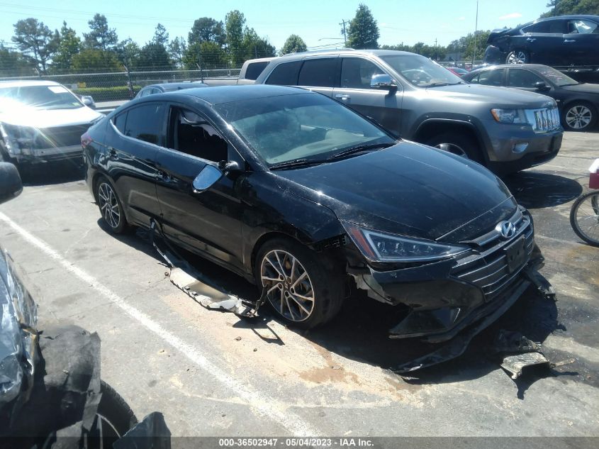 2019 HYUNDAI ELANTRA LIMITED - 5NPD84LF0KH430523