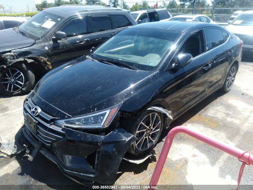 2019 HYUNDAI ELANTRA LIMITED - 5NPD84LF0KH430523