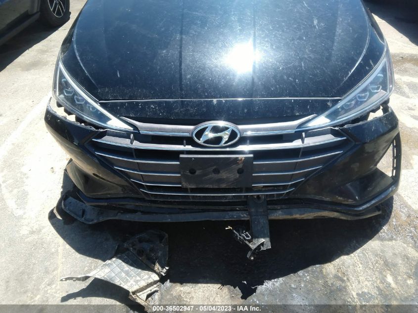 2019 HYUNDAI ELANTRA LIMITED - 5NPD84LF0KH430523