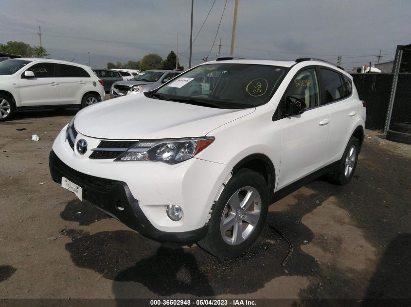 2013 TOYOTA RAV4 XLE - JTMRFREV6DD036398