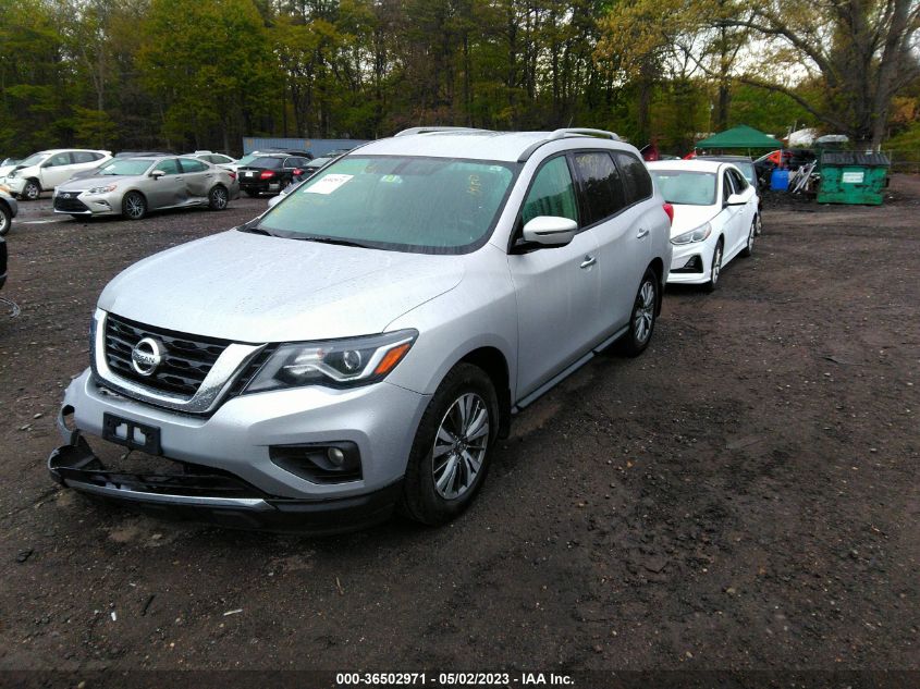 2018 NISSAN PATHFINDER SV - 5N1DR2MM3JC619901