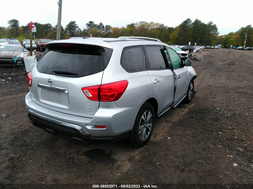 2018 NISSAN PATHFINDER SV - 5N1DR2MM3JC619901