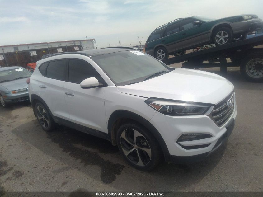 2016 HYUNDAI TUCSON LIMITED - KM8J3CA24GU064649