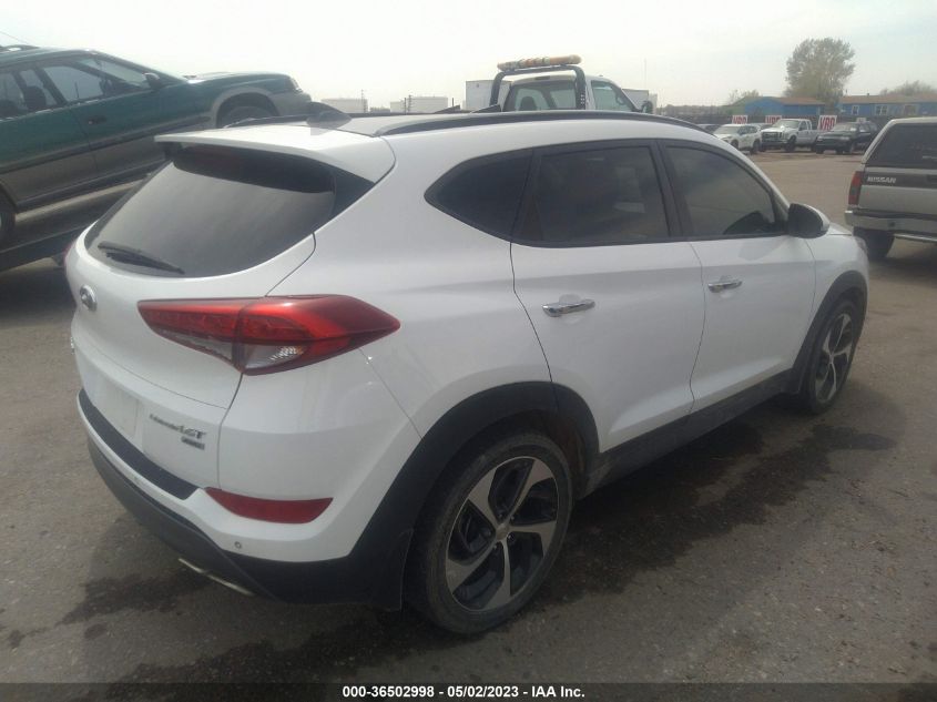 2016 HYUNDAI TUCSON LIMITED - KM8J3CA24GU064649