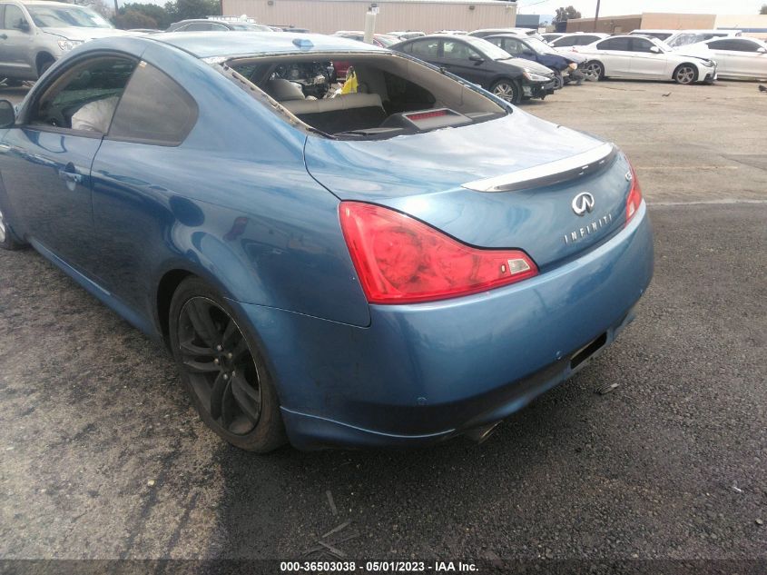 2013 INFINITI G37 COUPE JOURNEY - JN1CV6EK3DM920945