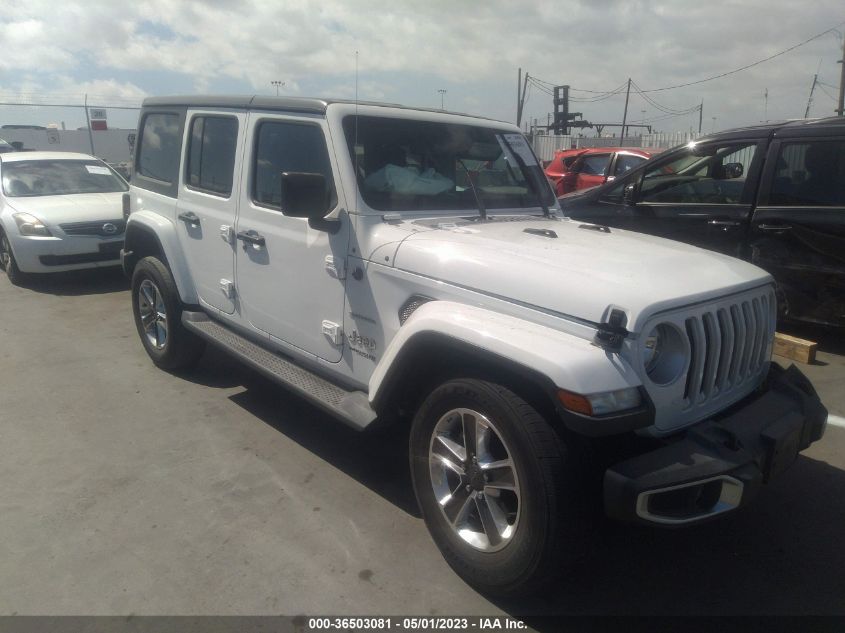 2020 JEEP WRANGLER UNLIMITED SAHARA - 1C4HJXEN2LW148813