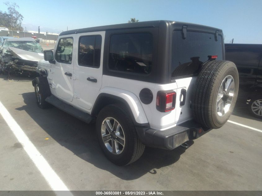 2020 JEEP WRANGLER UNLIMITED SAHARA - 1C4HJXEN2LW148813