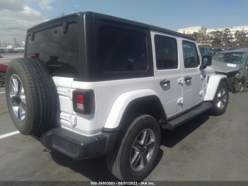 2020 JEEP WRANGLER UNLIMITED SAHARA - 1C4HJXEN2LW148813