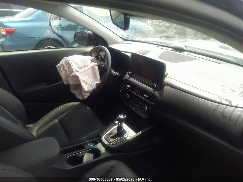 2022 HYUNDAI KONA LIMITED - KM8K53A37NU855665