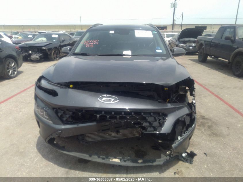 2022 HYUNDAI KONA LIMITED - KM8K53A37NU855665