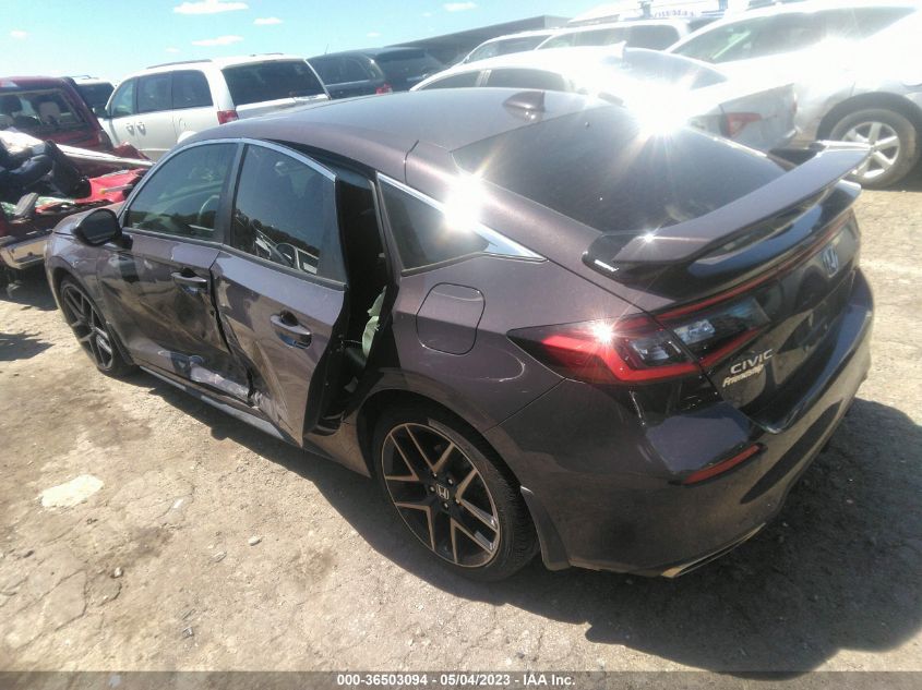 2022 HONDA CIVIC HATCHBACK SPORT TOURING - 19XFL1H84NE014662