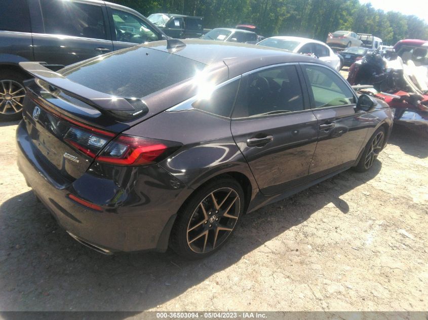 2022 HONDA CIVIC HATCHBACK SPORT TOURING - 19XFL1H84NE014662