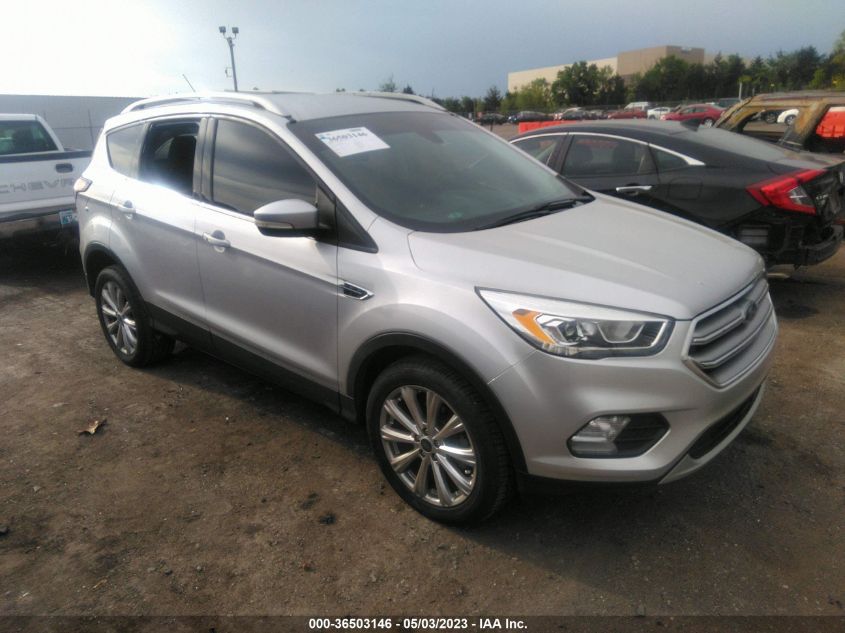 2017 FORD ESCAPE TITANIUM - 1FMCU0JDXHUD75154