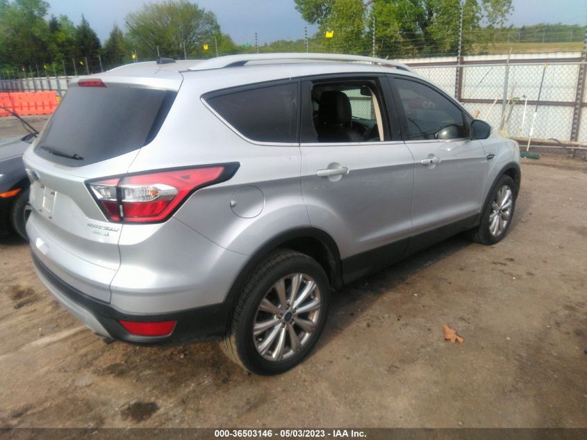 2017 FORD ESCAPE TITANIUM - 1FMCU0JDXHUD75154