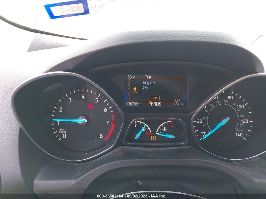 2017 FORD ESCAPE TITANIUM - 1FMCU0J97HUD81764