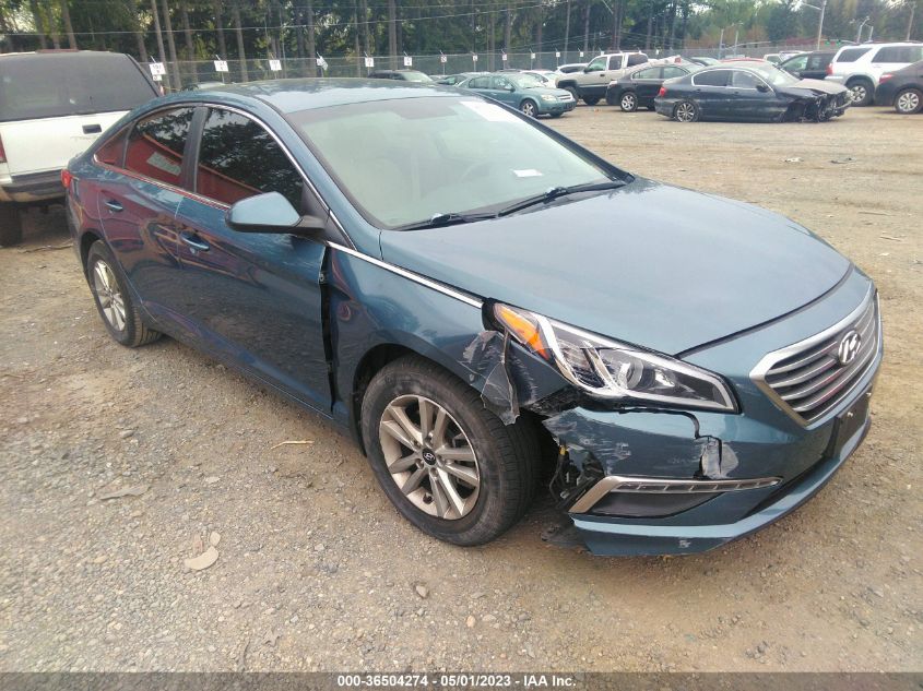 2015 HYUNDAI SONATA 2.4L SE - 5NPE24AF9FH078234