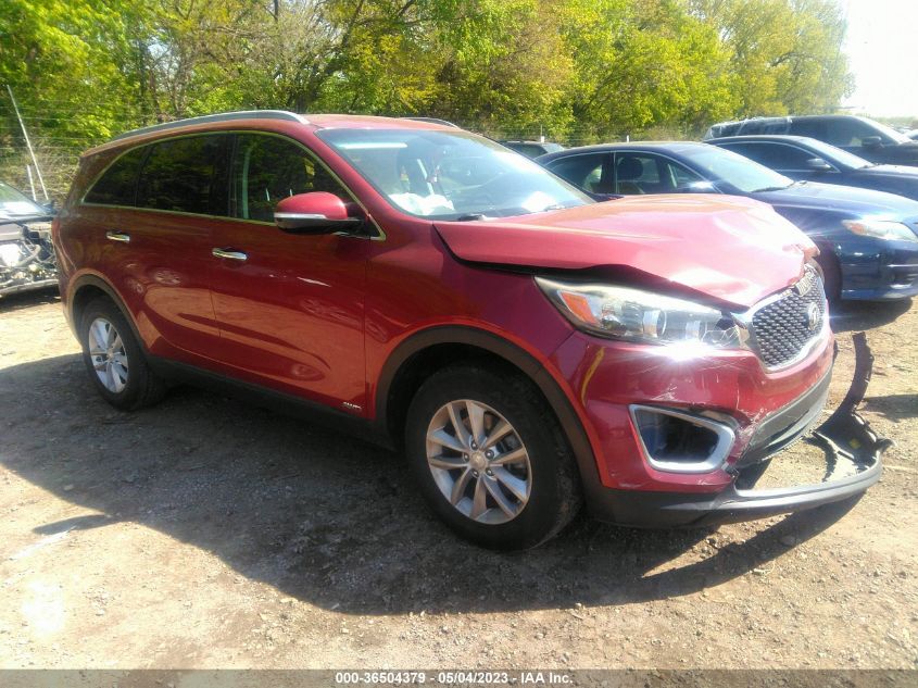 2016 KIA SORENTO LX - 5XYPGDA30GG029769