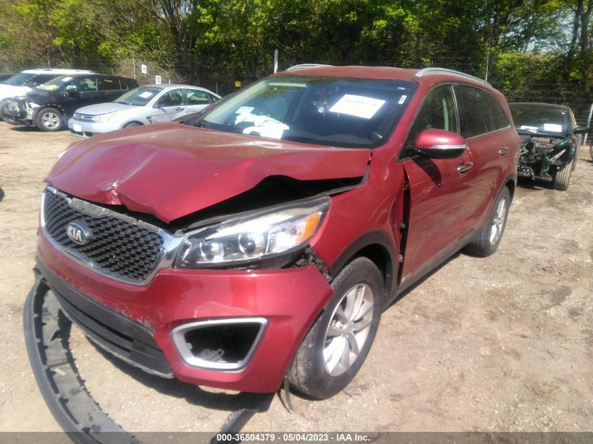 2016 KIA SORENTO LX - 5XYPGDA30GG029769