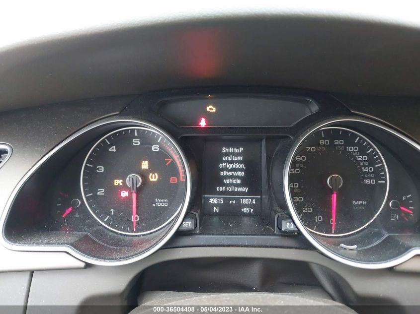 2014 AUDI A5 PREMIUM PLUS - WAULFAFR8EA070027
