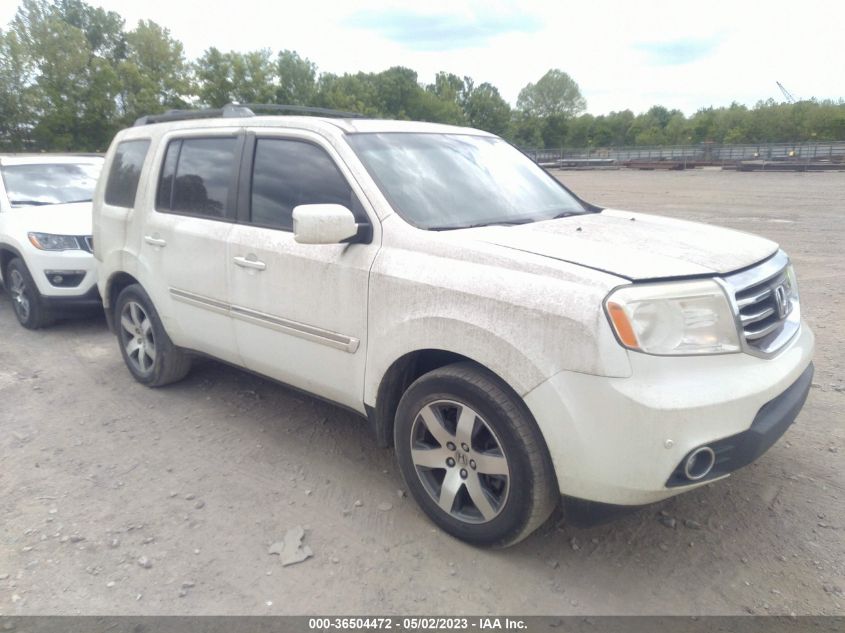 2013 HONDA PILOT TOURING - 5FNYF4H91DB030613