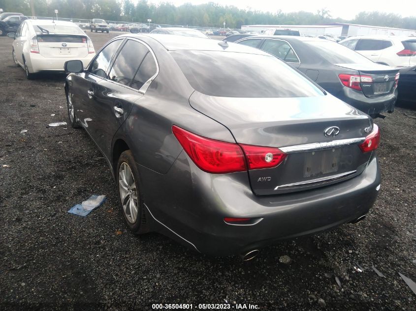 2014 INFINITI Q50 PREMIUM - JN1BV7AR9EM693671