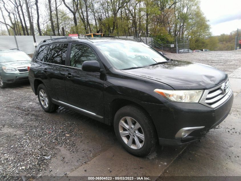 2013 TOYOTA HIGHLANDER - 5TDBK3EH0DS231437