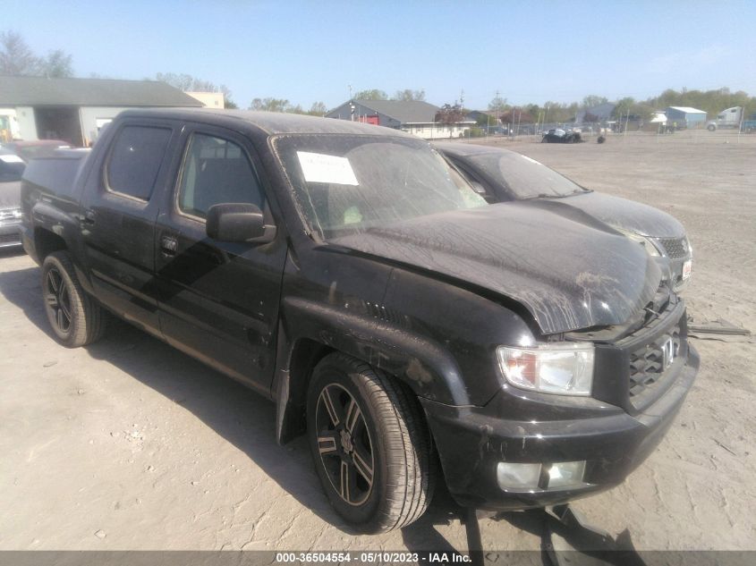 2013 HONDA RIDGELINE SPORT - 5FPYK1F76DB006519