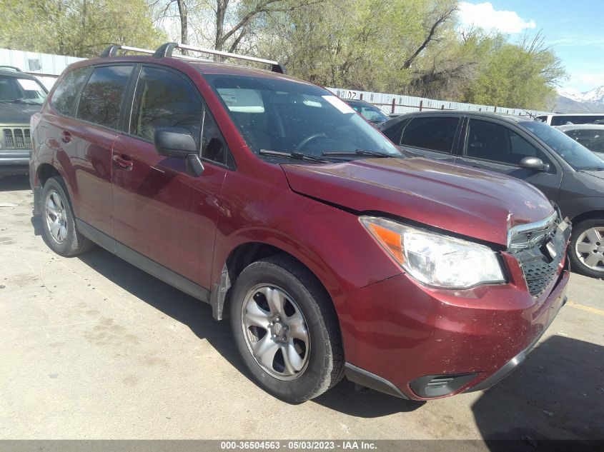 2014 SUBARU FORESTER 2.5I - JF2SJAAC3EH480307