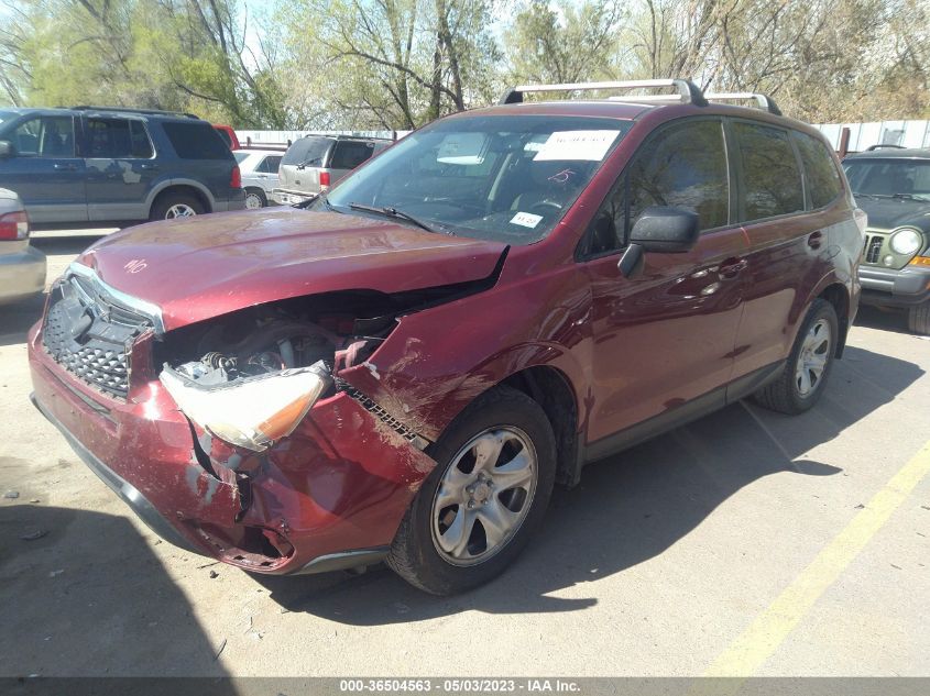 2014 SUBARU FORESTER 2.5I - JF2SJAAC3EH480307