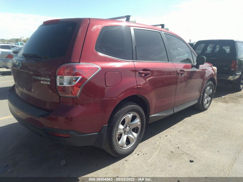 2014 SUBARU FORESTER 2.5I - JF2SJAAC3EH480307