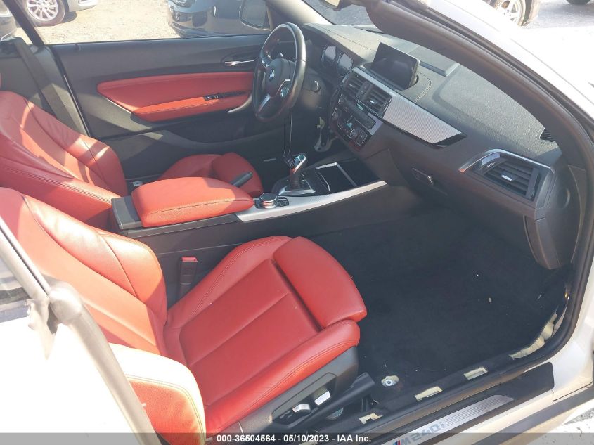 2018 BMW 2 SERIES M240I XDRIVE - WBA2N3C54JVE45672