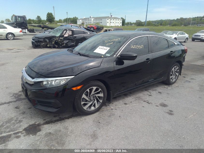 2018 HONDA CIVIC SEDAN EX - 19XFC2F71JE000731