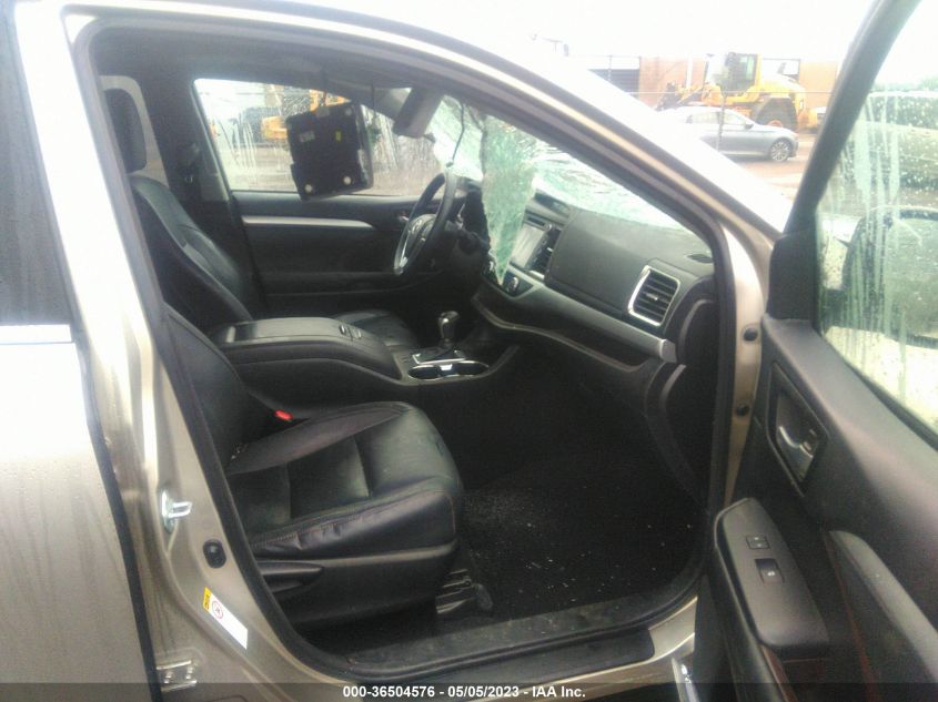 2015 TOYOTA HIGHLANDER XLE - 5TDKKRFH8FS068721