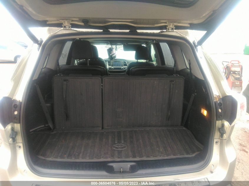 2015 TOYOTA HIGHLANDER XLE - 5TDKKRFH8FS068721