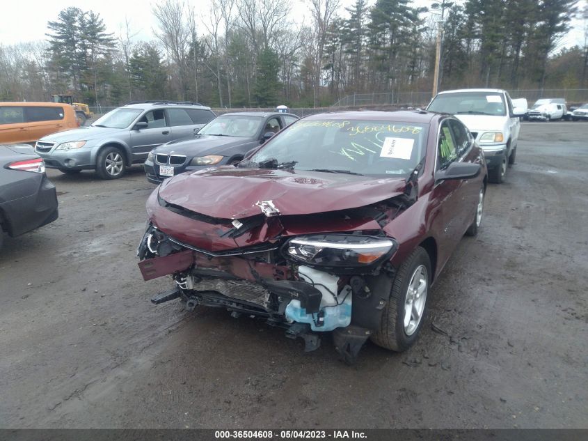 2016 CHEVROLET MALIBU LS - 1G1ZB5ST7GF262345