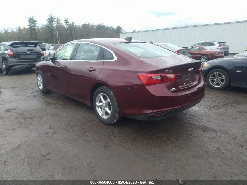2016 CHEVROLET MALIBU LS - 1G1ZB5ST7GF262345