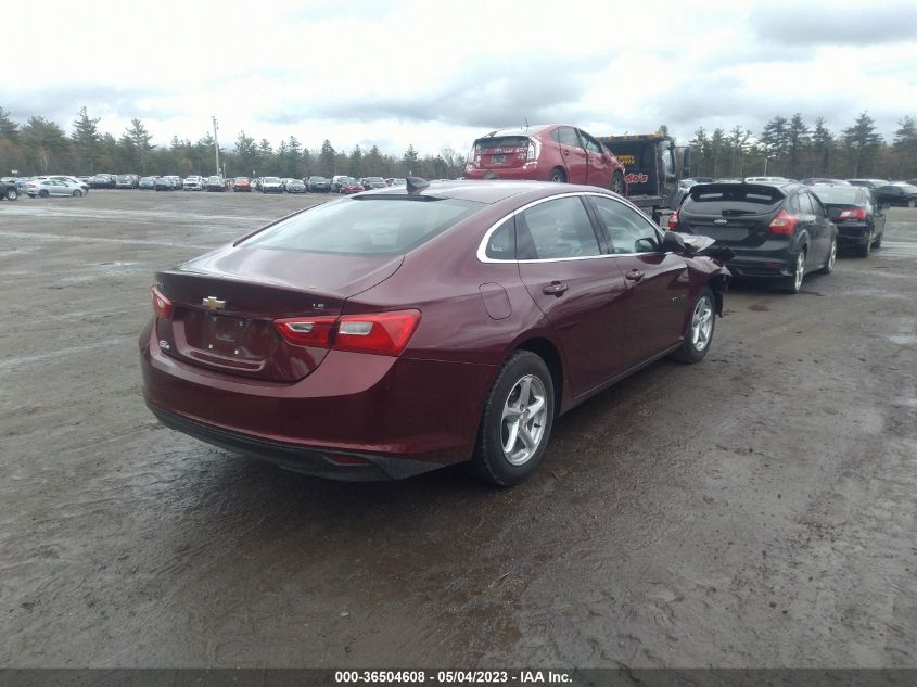 2016 CHEVROLET MALIBU LS - 1G1ZB5ST7GF262345
