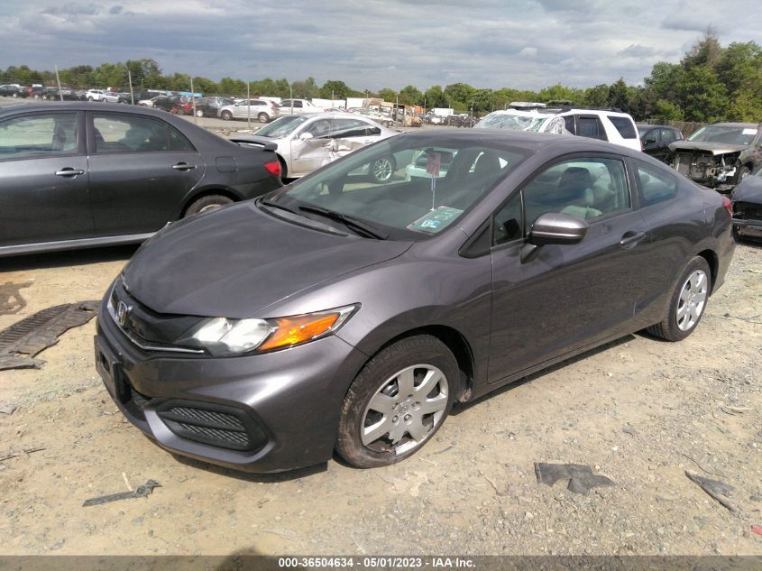 2015 HONDA CIVIC COUPE LX - 2HGFG3B52FH529083