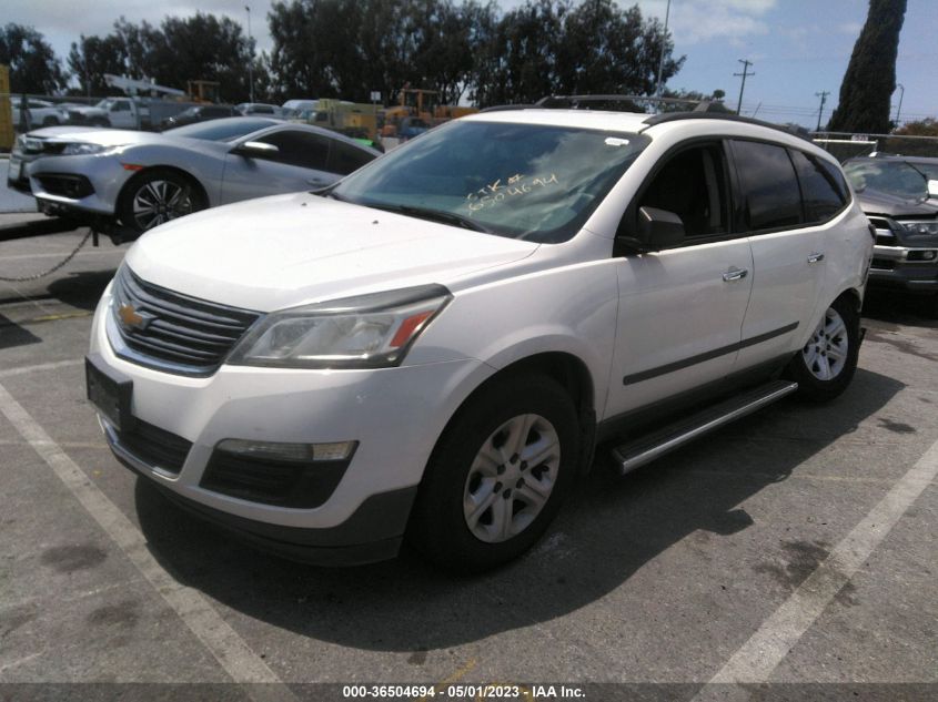 2013 CHEVROLET TRAVERSE LS - 1GNKRFKD2DJ115692
