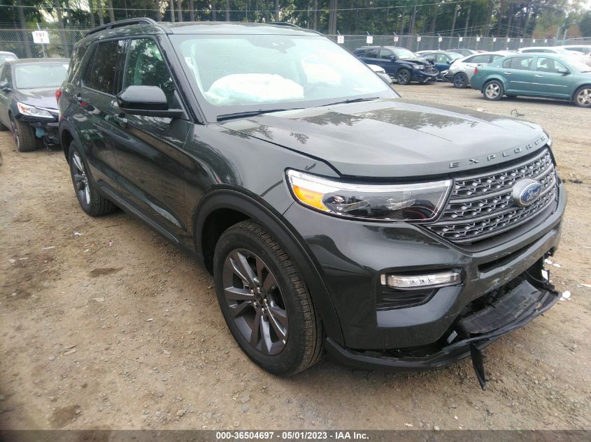 2022 FORD EXPLORER XLT - 1FMSK8DH2NGA78338