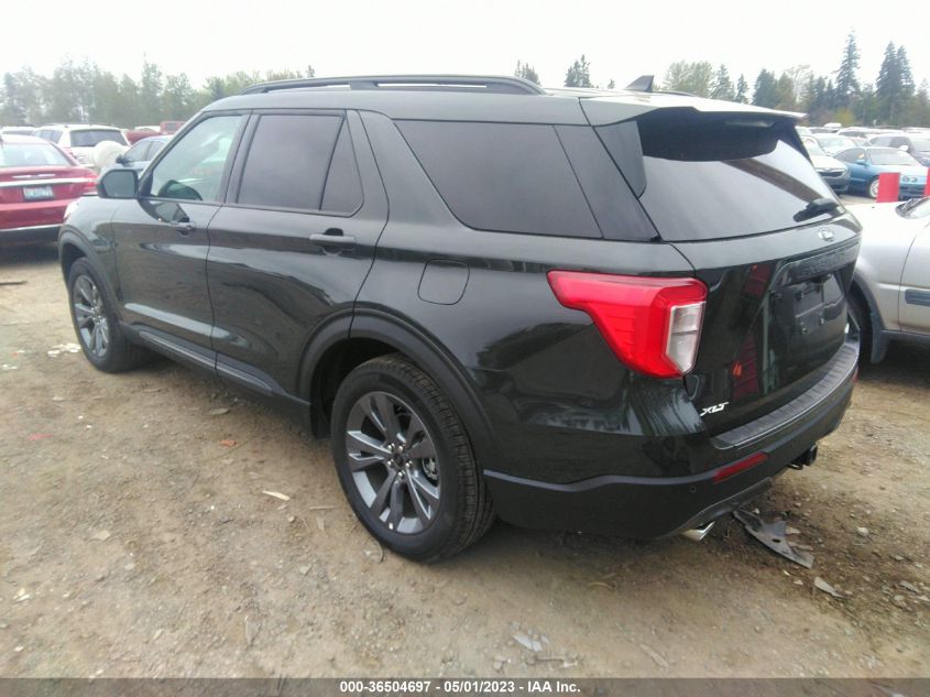 2022 FORD EXPLORER XLT - 1FMSK8DH2NGA78338
