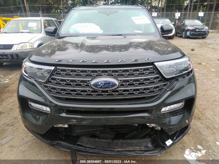 2022 FORD EXPLORER XLT - 1FMSK8DH2NGA78338