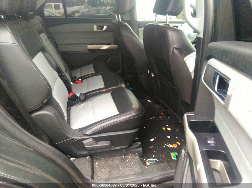 2022 FORD EXPLORER XLT - 1FMSK8DH2NGA78338