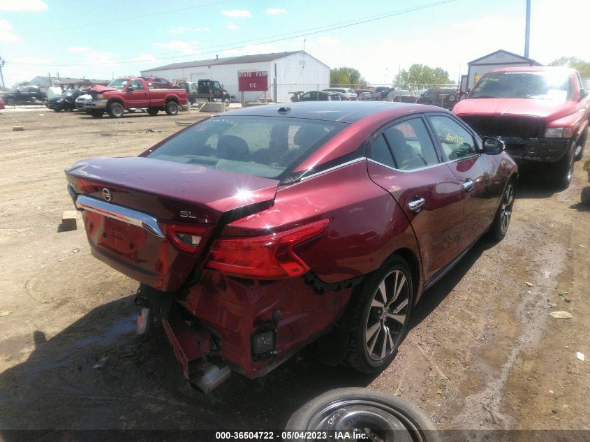 2018 NISSAN MAXIMA SL - 1N4AA6AP1JC409002